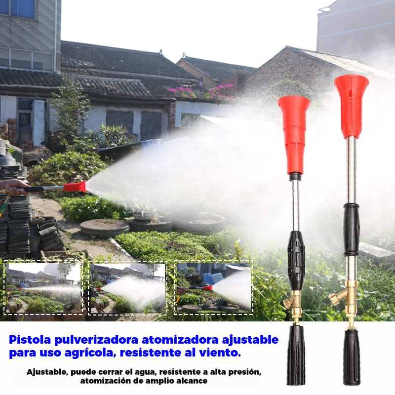 🎁🎁Pistola pulverizadora atomizadora ajustable y resistente al viento de 53 cm para uso agrícola