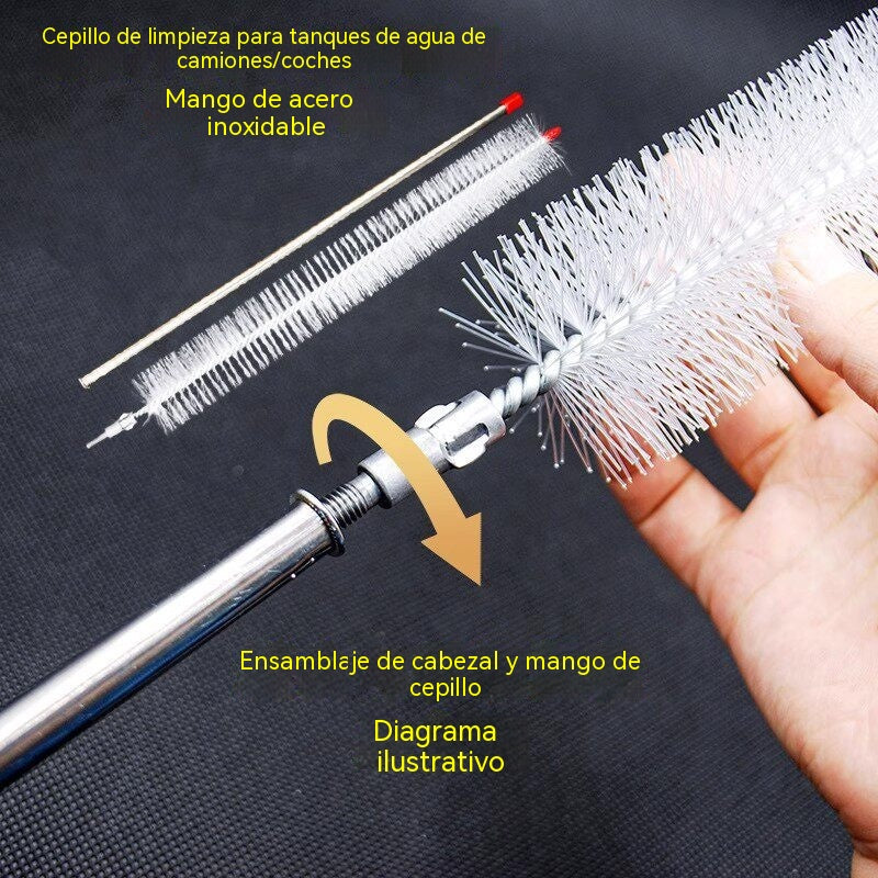 🚗Cepillo de limpieza de radiadores de mango largo