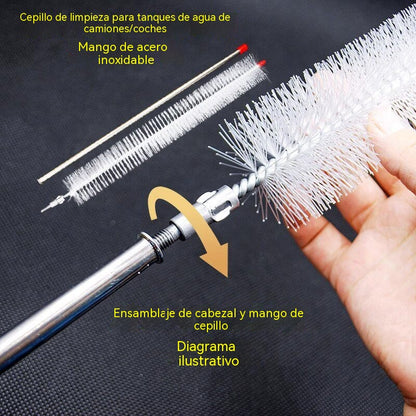 🚗Cepillo de limpieza de radiadores de mango largo