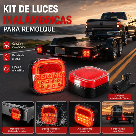 🚦【Universal 12V/24V】🚦 Luces LED para remolque de coche