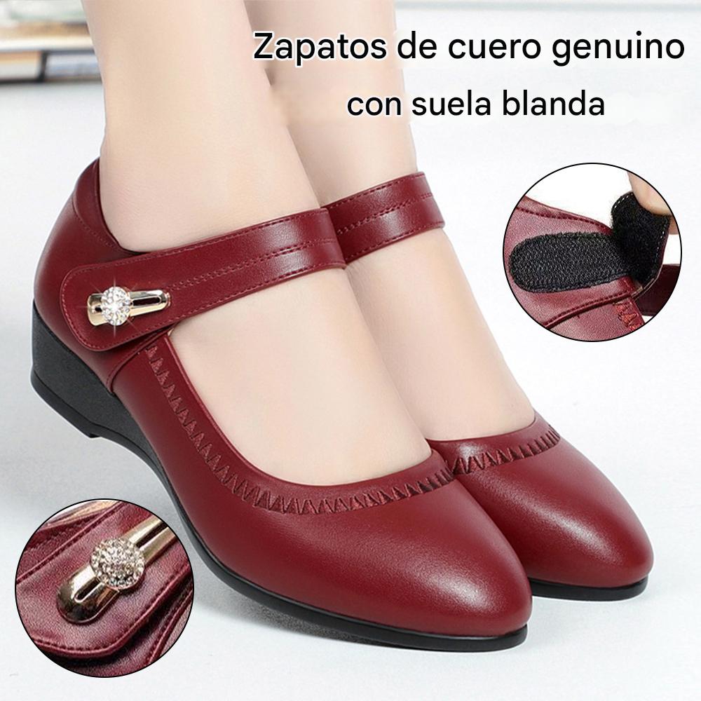 【35-41】Zapatos de cuero suave, especialmente diseñados para madres