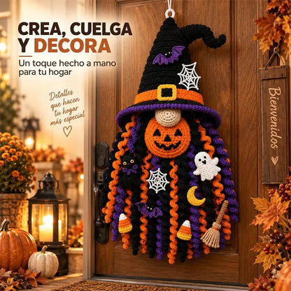 🔥 ¡Gran oferta! 🔥⏳ 🧶 Colección de kits DIY de colgadores para puerta en crochet 3D (temática estacional) | Incluye lanas a juego, relleno, accesorios e instrucciones paso a paso 💕