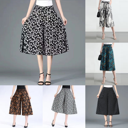 ❤️【M-5XL】Pantalones holgados estampados de cintura alta nuevos de 2026