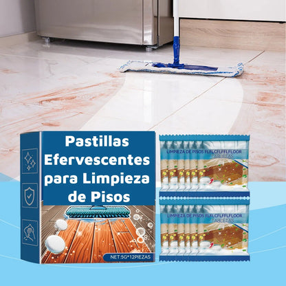 ✨【 2 cajas (24 cápsulas) — 24 euros】Pastillas efervescentes para limpiar suelos: eliminan manchas, incrustaciones, dan brillo y abrillantan.