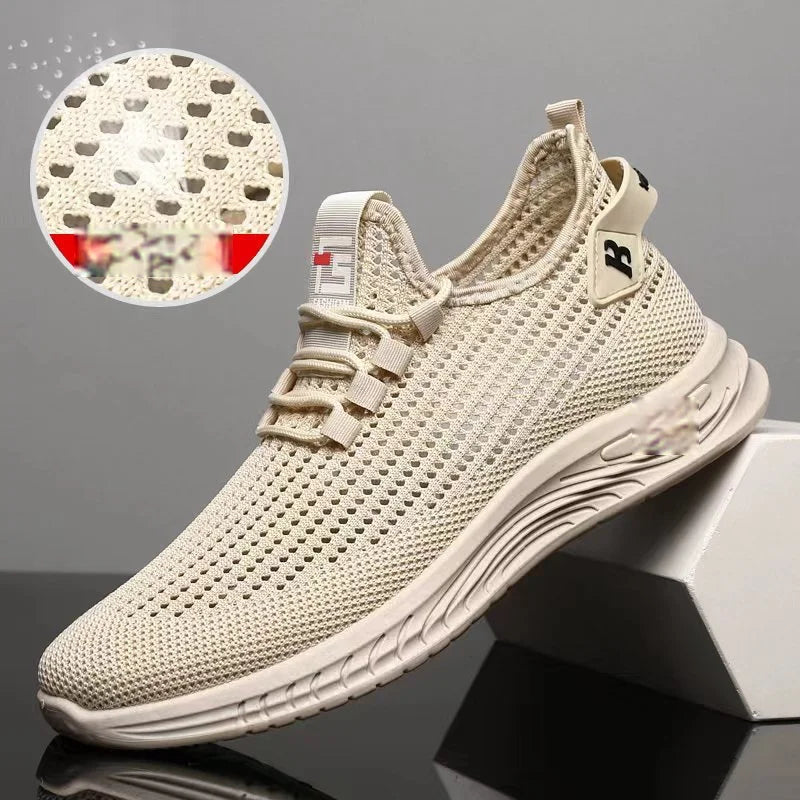 🔥🔥Gran oferta🔥👟【39-44】Zapatos casuales de moda antideslizantes de malla transpirable y cómodos para hombre