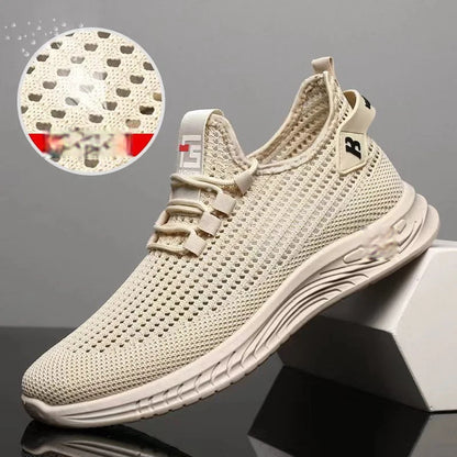 🔥🔥Gran oferta🔥👟【39-44】Zapatos casuales de moda antideslizantes de malla transpirable y cómodos para hombre
