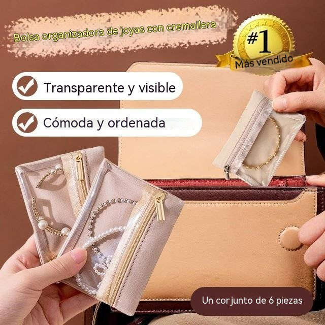 💥OFERTA ESPECIAL 2026💥Bolsa para guardar joyas con cremallera