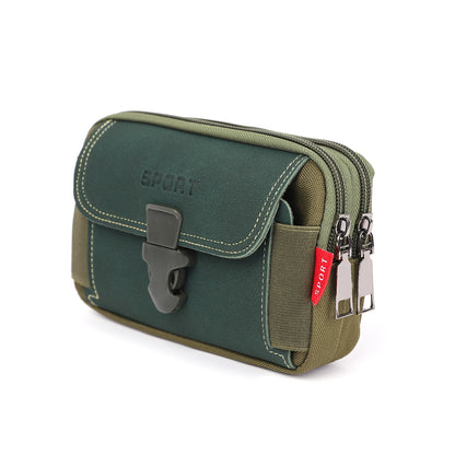 Bolso para teléfono móvil informal para hombre, bolso deportivo multifuncional para exteriores