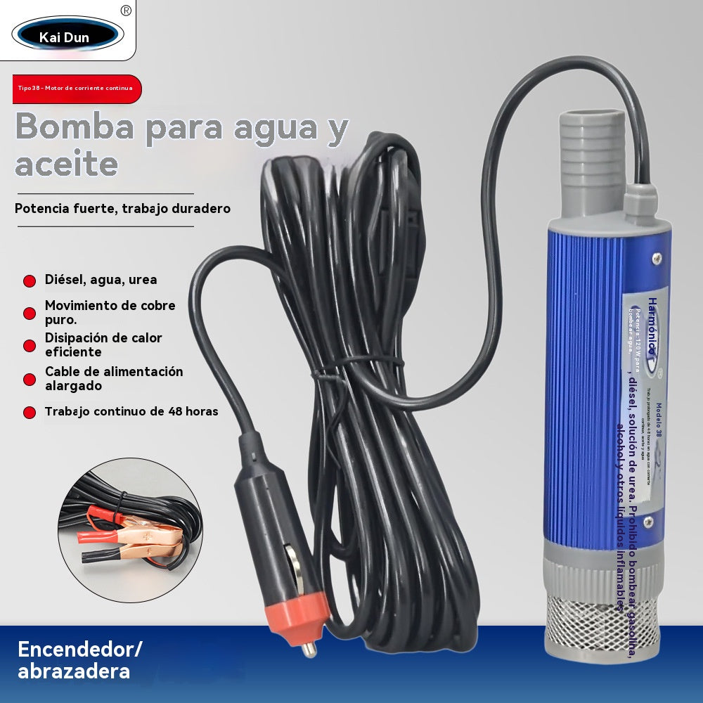 💥✅🔥Nueva bomba de aceite con batería de litio Denaqi, 21 V, bomba de aceite y agua de doble uso, batería de litio