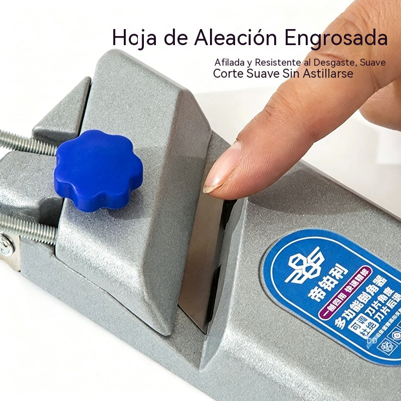🧰Herramienta cortadora de ángulos 45° aleación aluminio para paneles yeso y madera
