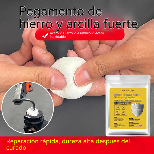 💥💥【160 g】Pegamento reparador de alta resistencia para fundición, metal, cerámica, muebles, plásticos, acero y hierro.