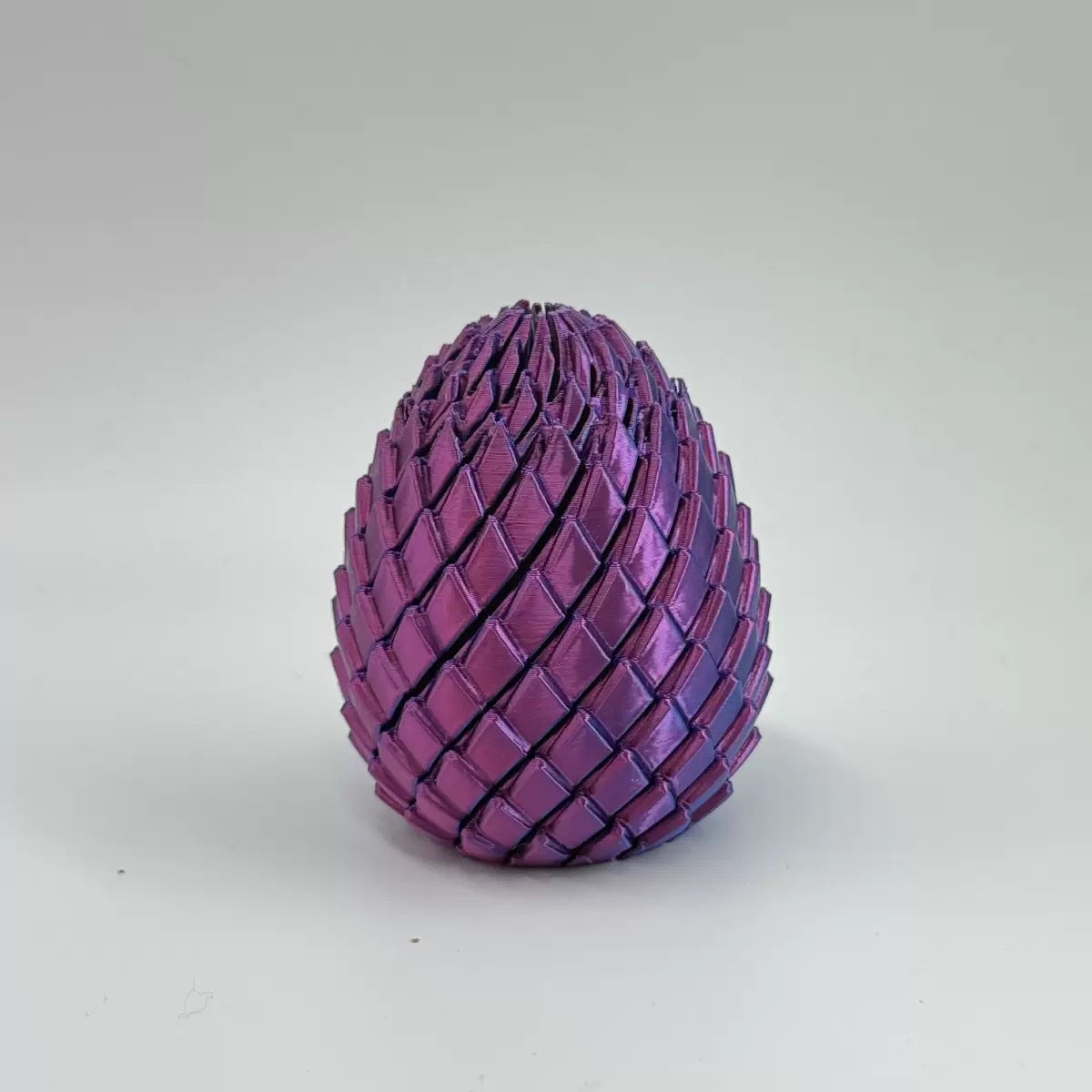 🔥Compra 1, llévate 1 gratis】🦖 🌀 Huevo espiral con textura de escamas de dragón impreso en 3D