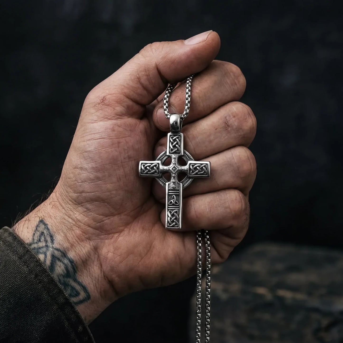 🔥Compra 1 y llévate 1 gratis🔥✝️La Cruz del Guerrero