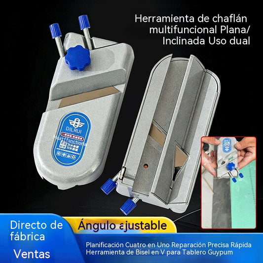 🧰Herramienta cortadora de ángulos 45° aleación aluminio para paneles yeso y madera