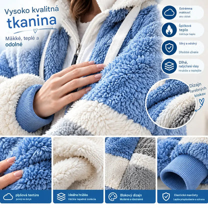 ☃️Omejena ponudba, 35 % popust❄️【S-5XL】Nova ženska zimska jakna 2026, topla in podložena s plišastimi pasovi