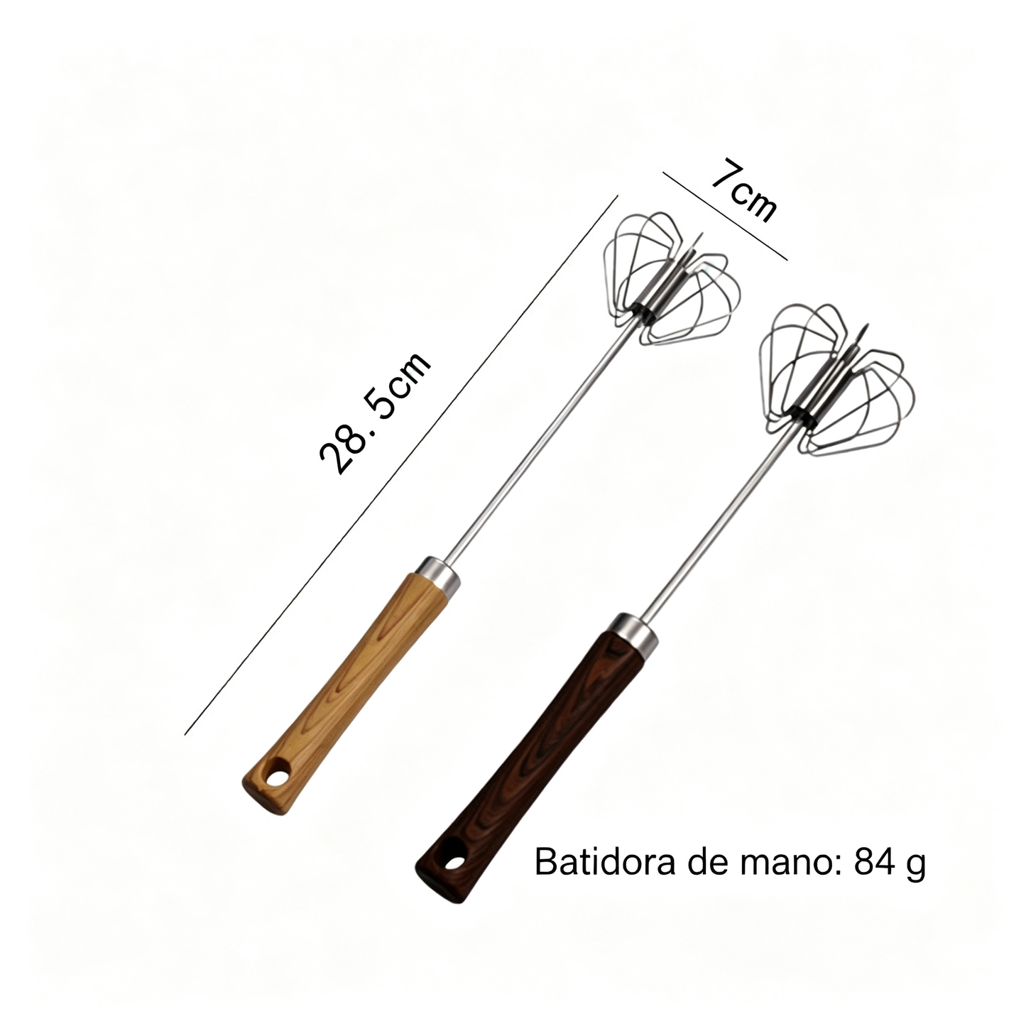 🔥Última oferta especial【Compra 1 y llévate 1 gratis】🔥Batidora de huevos semiautomática/manual