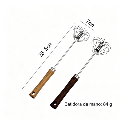 🔥Última oferta especial【Compra 1 y llévate 1 gratis】🔥Batidora de huevos semiautomática/manual