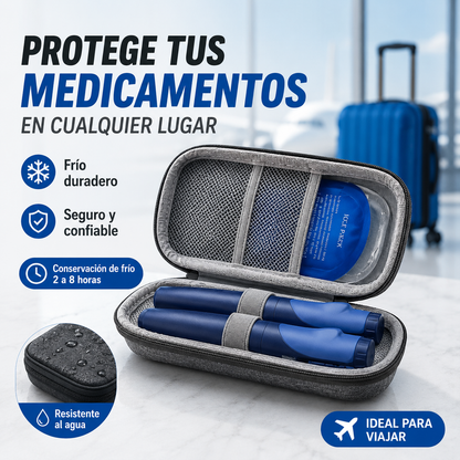 🔥Caja refrigeradora para insulina - Bolsa portátil para almacenar medicamentos