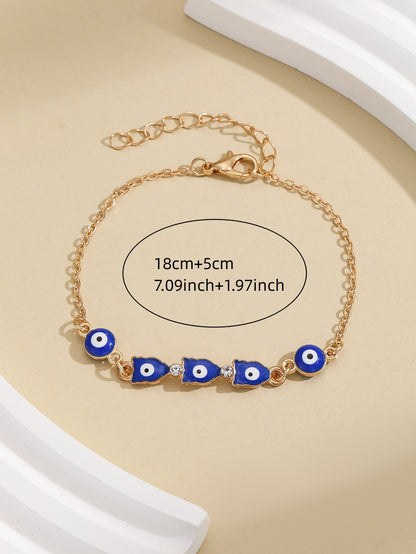 📿 Oferta limitada: ¡50% de descuento! 🌀 Pulsera de estilo bohemio con colgante y medallón de elefante de la suerte: un colgante lleno de significado, chapado en oro ✨