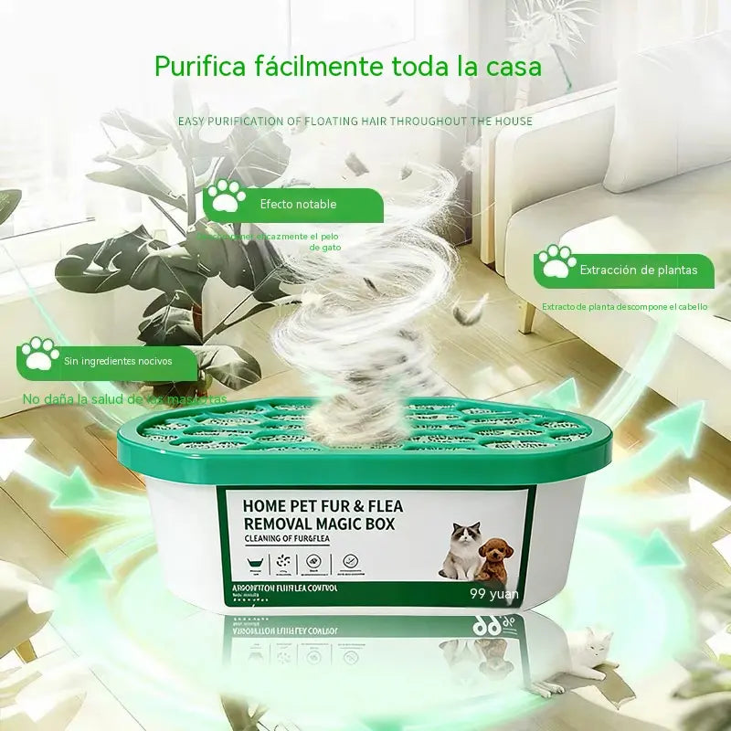 【30%OFF]【Compra 1 y llévate 1 gratis】🔥Oferta especial 2026 - Caja mágica para eliminar el pelo y el olor de las mascotas