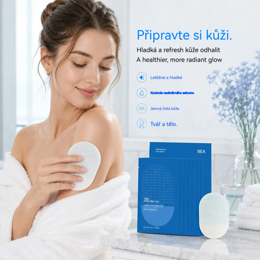 【8 tablet v krabičce】Pouze 510 Kč✨🪞Vatové exfoliační tampony jemně čistí pokožku！