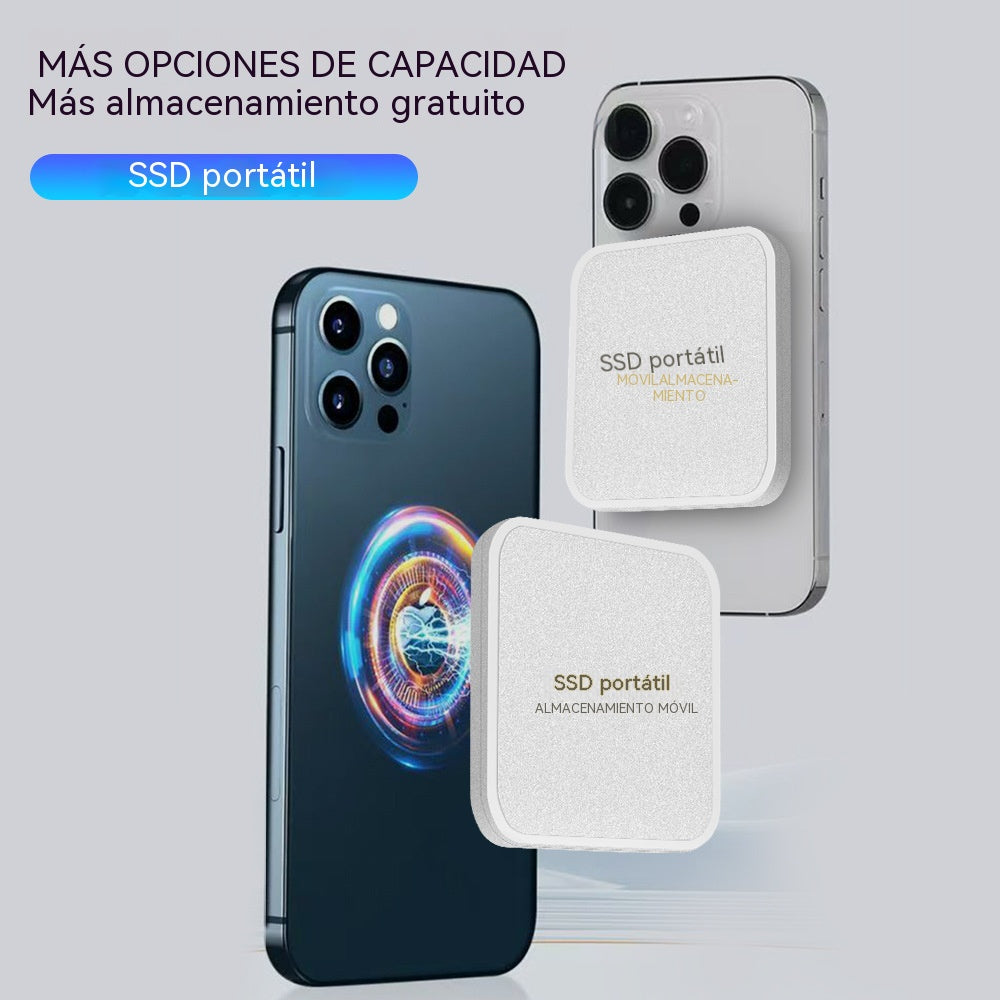 【8TB】Nuevo SSD portátil magnético: compatible con teléfonos móviles y ordenadores.