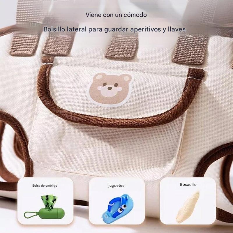 🐾【S-XL】Mochila transportadora para perros con correa para el hombro y el brazo