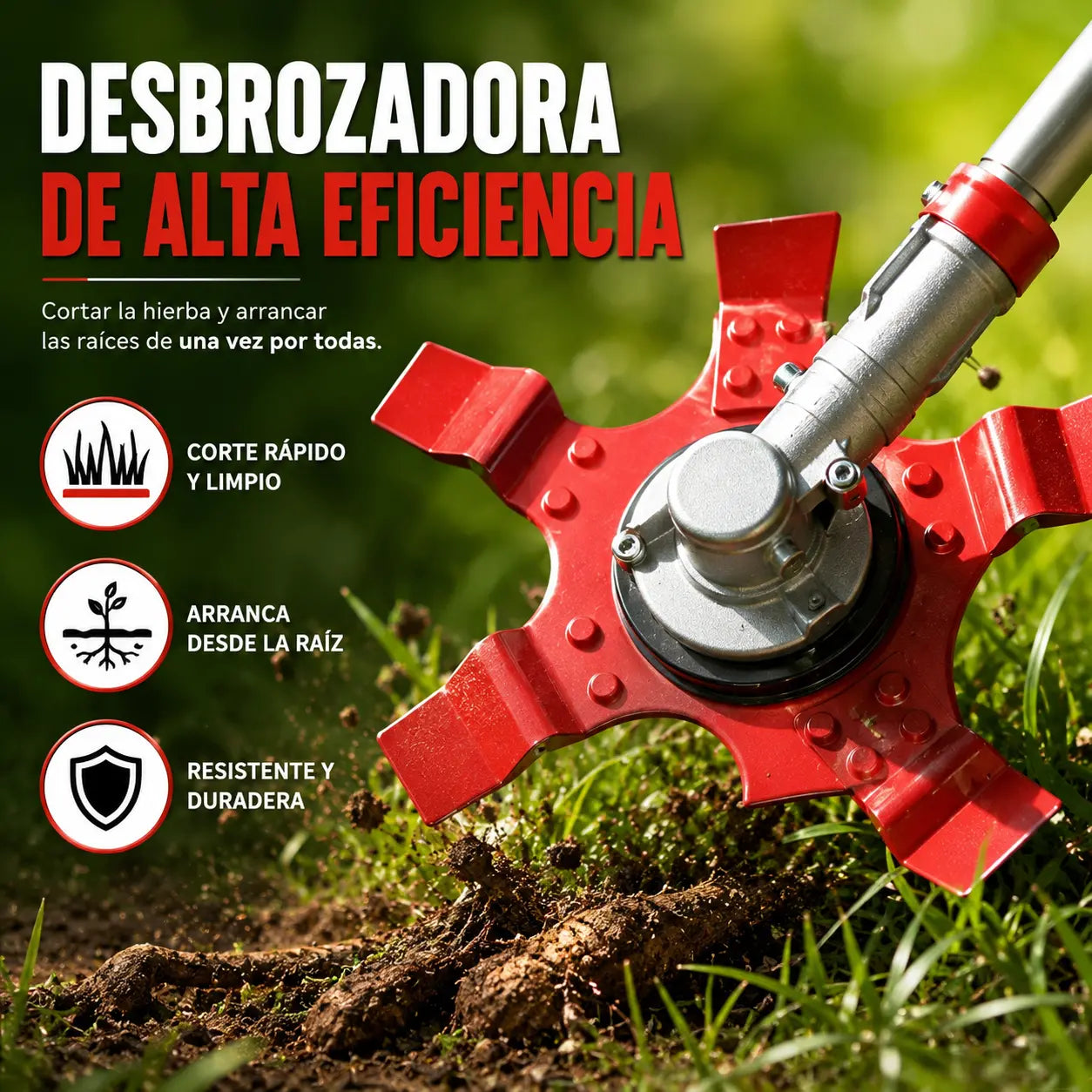 💥Ruedas de zanja de acero al manganeso de alta dureza, adecuadas para zanjar y cortar césped [modificación de cortadora de césped]
