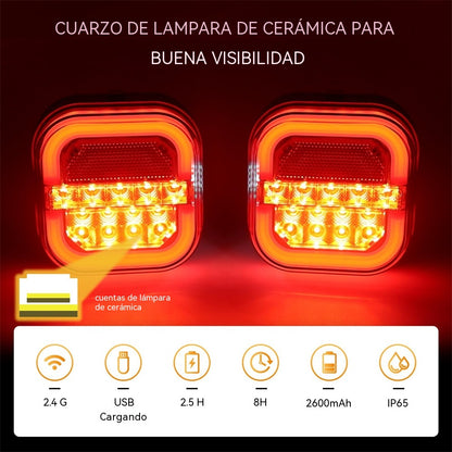 🚦【Universal 12V/24V】🚦 Luces LED para remolque de coche