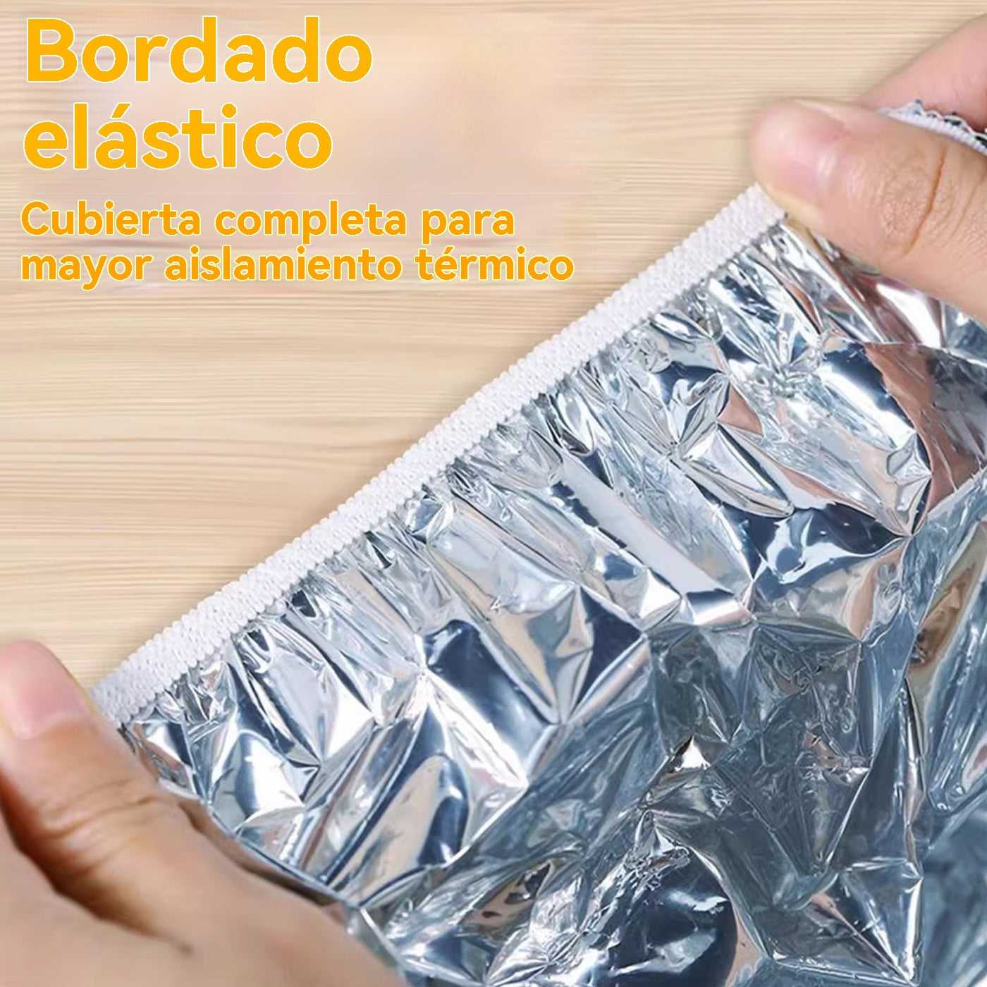 📢📢 💥【100 piezas】🍎🔥 Cubierta térmica reutilizable de papel de aluminio apto para alimentos