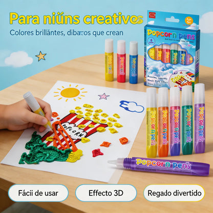 🔥50% de descuento🔥——🌈🖼️Bolígrafo con relieve estereoscópico 3D🎨