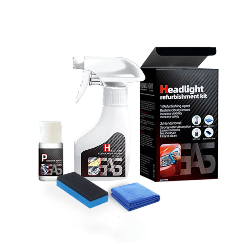 Kit de agente de recubrimiento cristalizador y reacondicionador de faros para automóviles 🚗✨