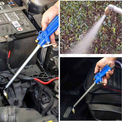 🔥 Najnižšia cena po obmedzenú dobu 🚗 Pistola de Limpieza Neumática 2 en 1 – Soplado y Agua a Presión 💨💦