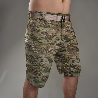🔥【S-6XL】Pantalones cortos tácticos impermeables para exteriores para hombre❤️ (40-105 kg)