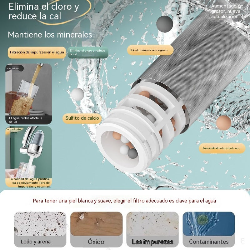 💧【30%OFF】✨ Filtro de agua para grifo de acero inoxidable 316 | Purificación profunda, elimina sedimentos y olores, instalación rápida compatible con el 99% de grifos 🚰