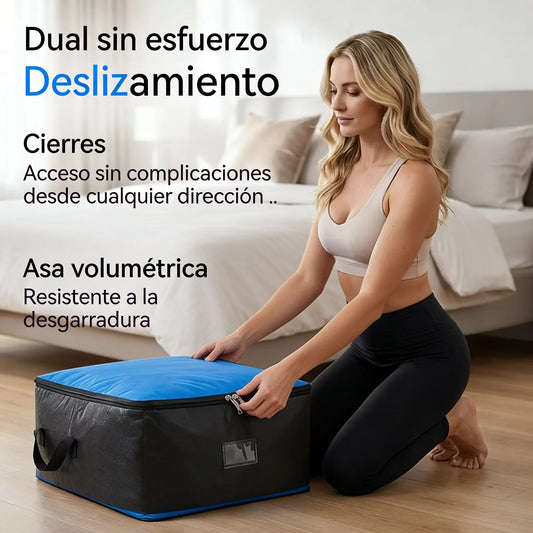 📦 ¡Compra 1 y llévate 1 gratis! 🧳 Bolsa de mudanza plegable: asas resistentes y duraderas y cierre de cremallera.