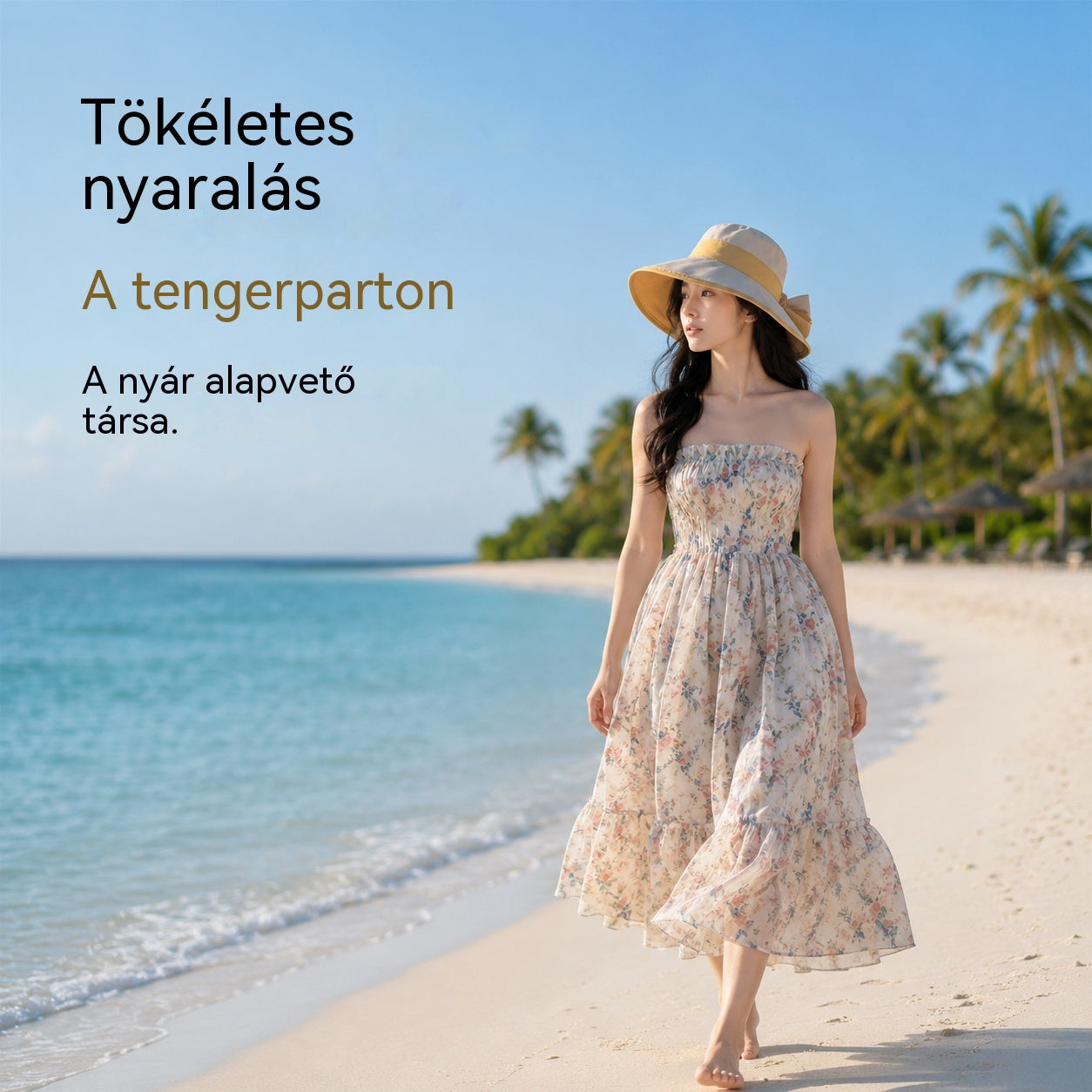 🌞📢 50% kedvezmény! 👒 Női széles karimájú napkalap masnival: Könnyű, lélegző és UV-védő 🌸