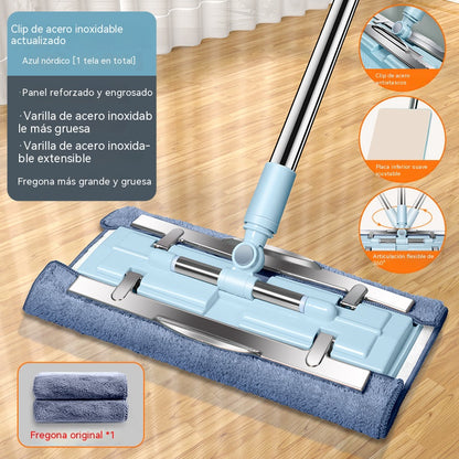 🔥Fregona extensible con clip para uso doméstico, nuevo modelo 2026, imprescindible para los perezosos a la hora de fregar.