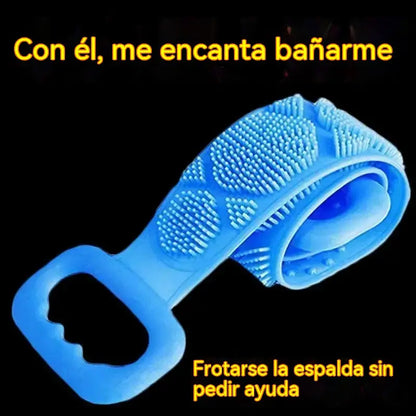 【2 piezas】Toalla exfoliante de barro para la espalda