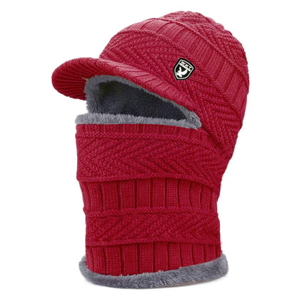 【30%OFF】🔥Gorro de lana grueso de una sola pieza, resistente al viento, para exteriores.
