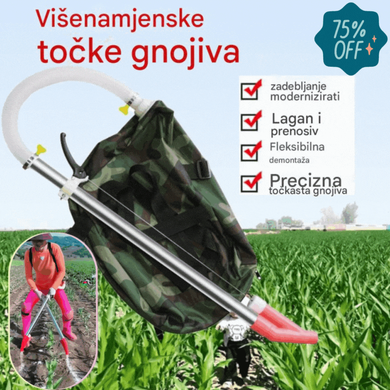 🆕🔥Potpuno automatski višenamjenski ranac za raspršivač gnojiva