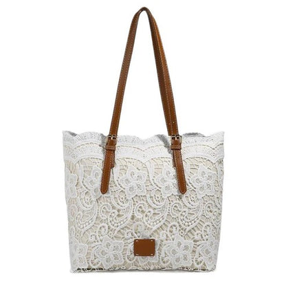 Bolso bandolera vintage de encaje: elegante bolso cruzado para cualquier ocasión 🤍
