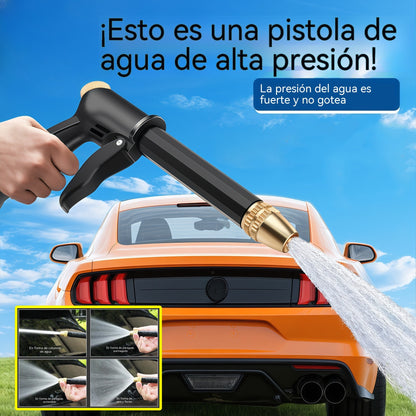 【Compra 1 y llévate 1 gratis】Nueva pistola de agua a alta presión con boquilla de cobre puro.