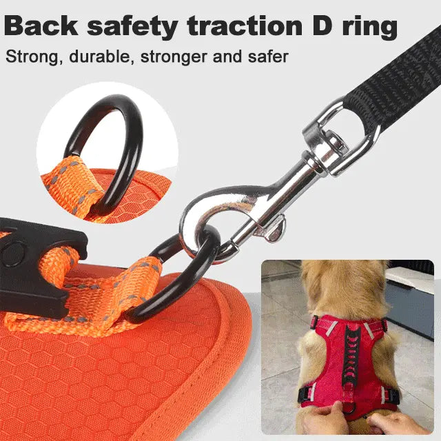 🐶【5–30 kg】Arnés para perros, antitirones, para mascotas.