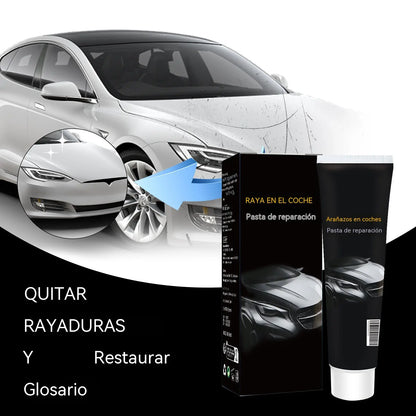 🚗💨Pasta reparadora de arañazos para coches, reparación de arañazos en la pintura, pulido y restauración.