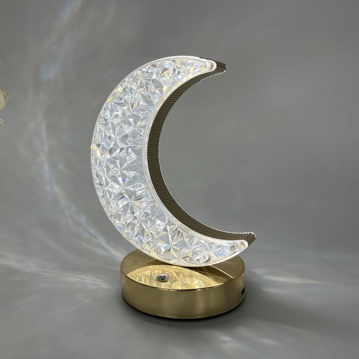 📢📢 50 % popusta! ✨ Staklena noćna lampa geometrijskog dizajna: upravljanje dodirom, 3 boje, USB punjenje, 🏠 ugodna rasvjeta za spavaću sobu.