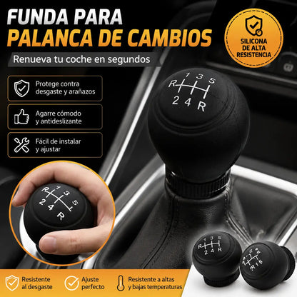 5 piezas 25€✨ Dale un nuevo estilo a tu coche con esta funda de silicona para la palanca de cambios 🚘