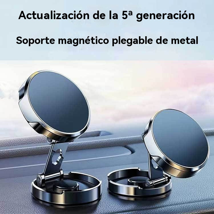 🔥【Compra 1 y llévate 1 gratis】✨ Nuevo soporte magnético potente para teléfono con rotación de 360 grados