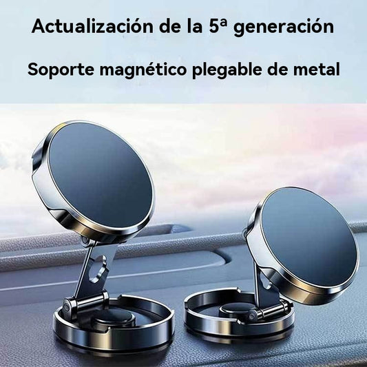 🔥【Compra 1 y llévate 1 gratis】✨ Nuevo soporte magnético potente para teléfono con rotación de 360 grados