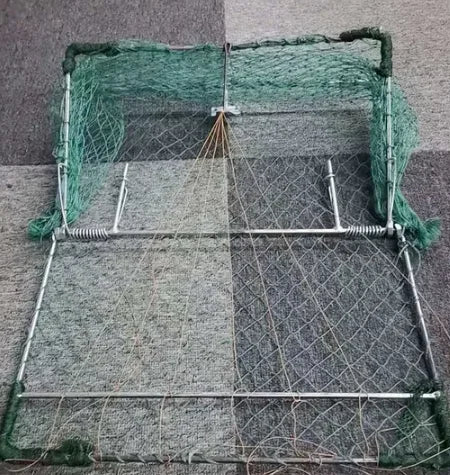 【40*50cm】Red para Capturar Gallinas y Aves con Mecanismo de Resorte, Fácil y Práctica